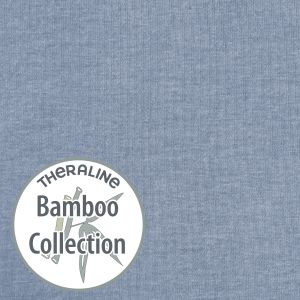 Cover for the Kid´s Pillow Design 154 "Melange Blue-Grey" Bamboo Collection