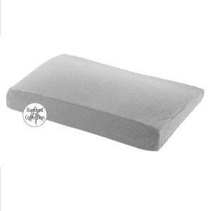 Kid's Pillow incl. cover  Design 170 "Melange Midgrey" Bamboo Collection